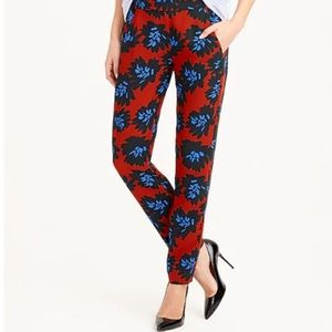 J Crew floral pants